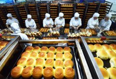 Small county in E China develops billion-yuan bakery industry