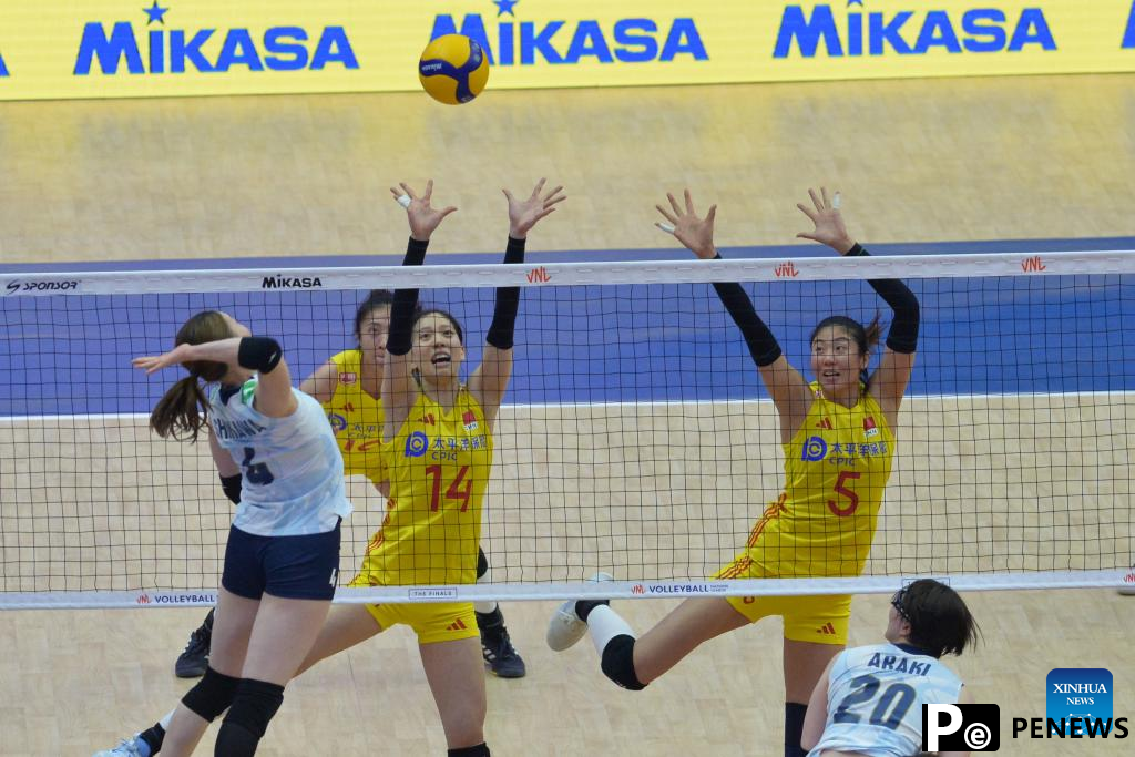 China exits from VNL Women