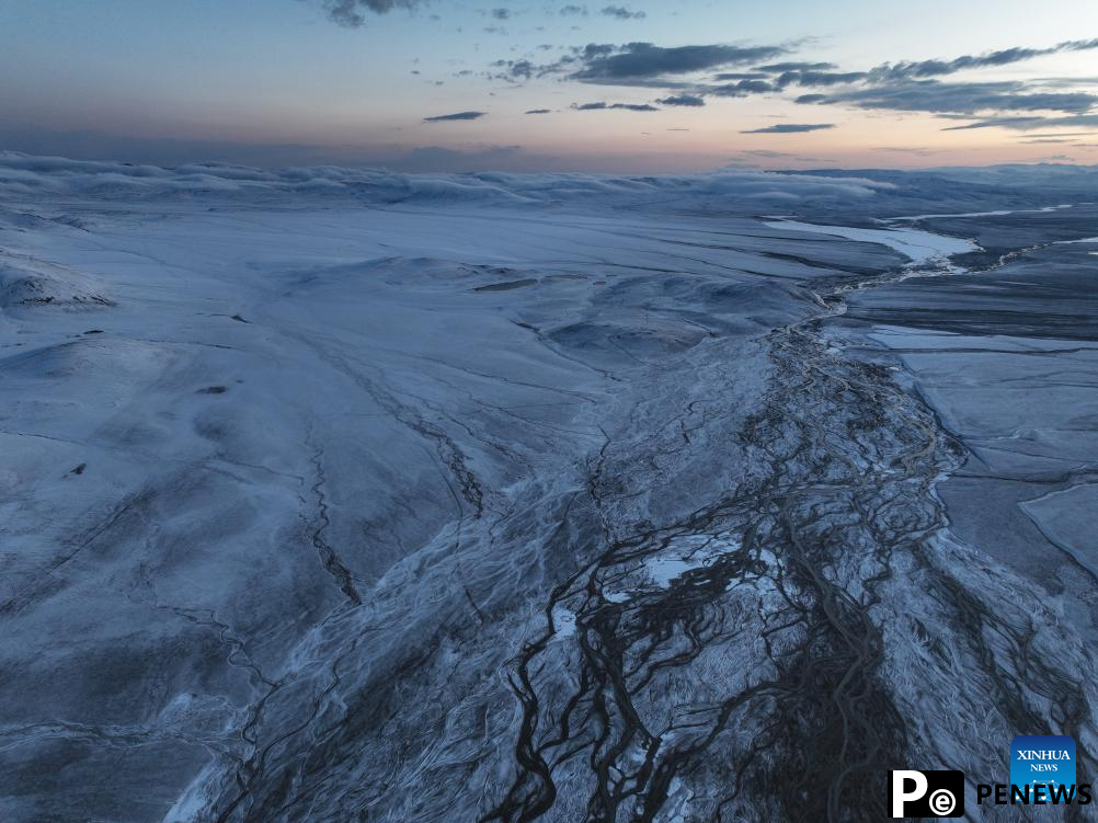 View of Tianshui River in Xizang