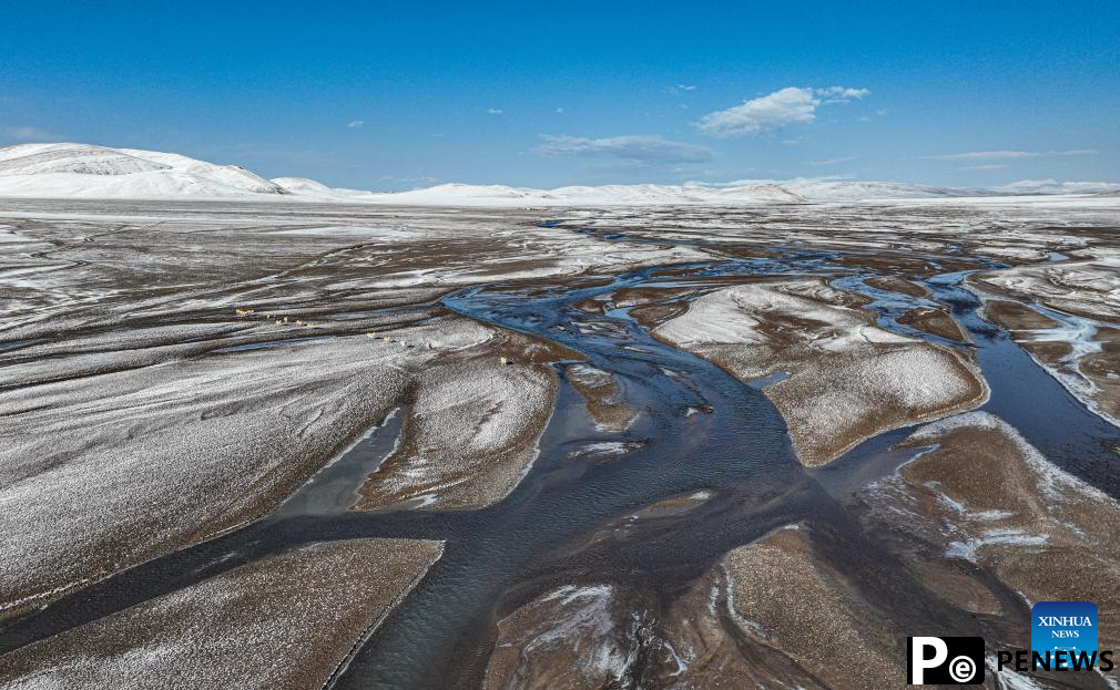 View of Tianshui River in Xizang