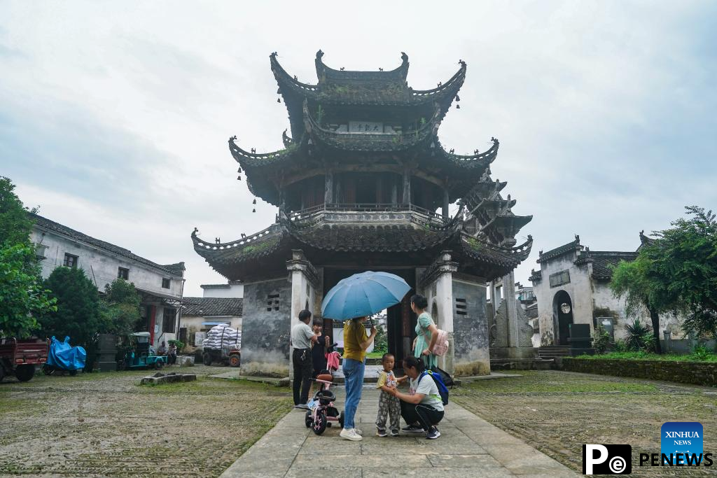 View of ancient architecture complex in E China