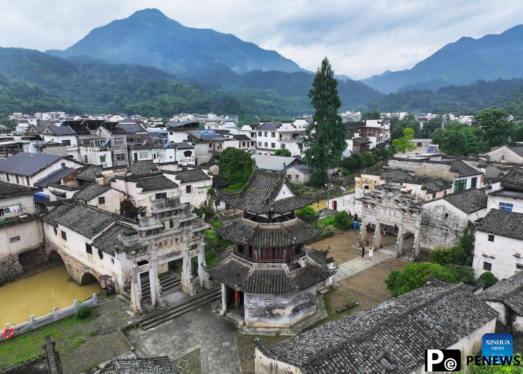 View of ancient architecture complex in E China