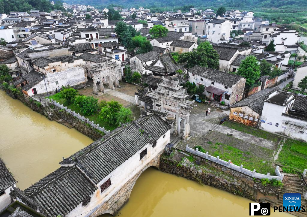 View of ancient architecture complex in E China