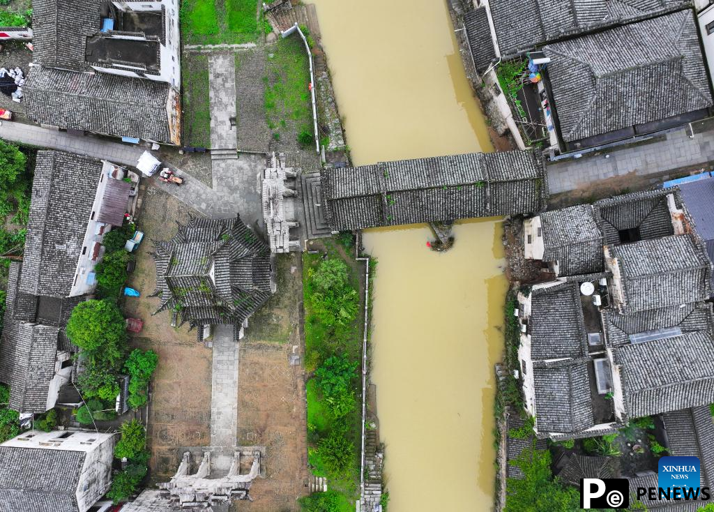 View of ancient architecture complex in E China