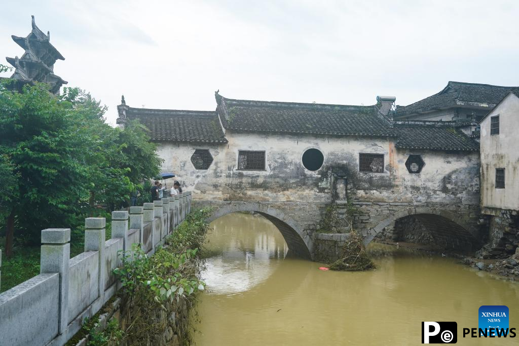 View of ancient architecture complex in E China