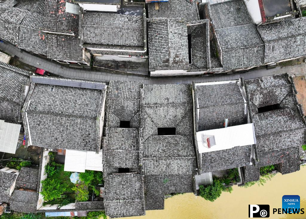 View of ancient architecture complex in E China