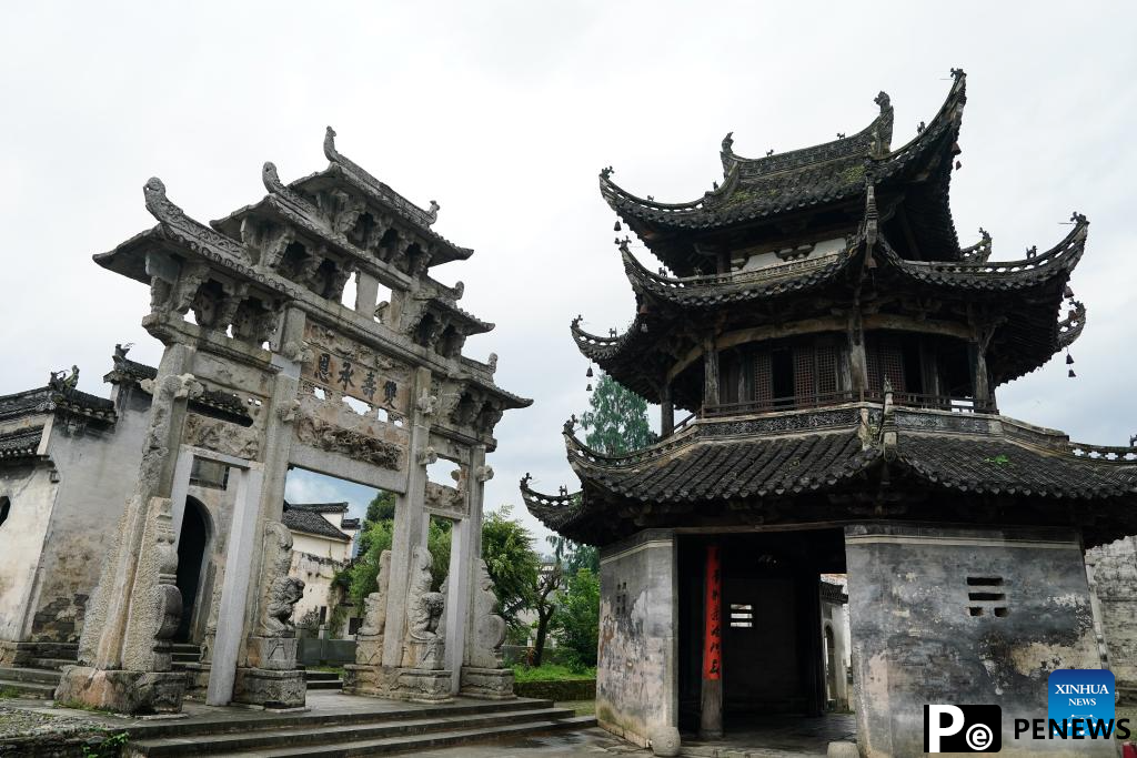 View of ancient architecture complex in E China