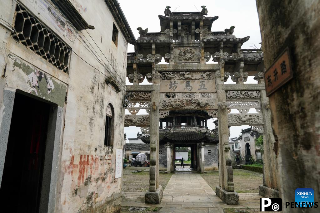 View of ancient architecture complex in E China