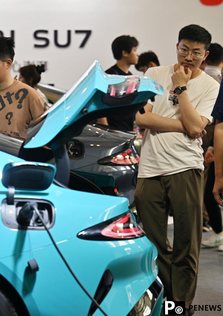 Intelligent connected NEVs showcased in 2024 World Intelligence Expo