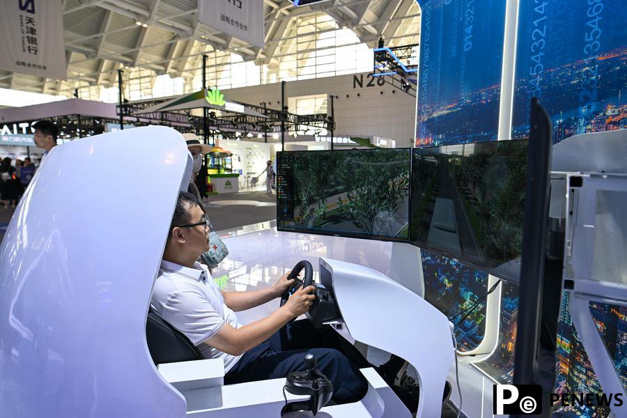 Intelligent connected NEVs showcased in 2024 World Intelligence Expo