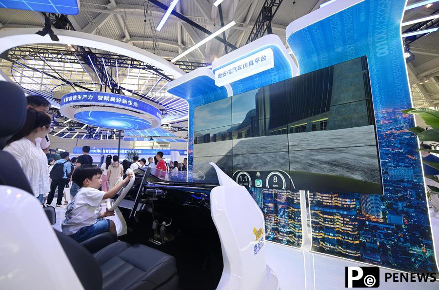 Intelligent connected NEVs showcased in 2024 World Intelligence Expo