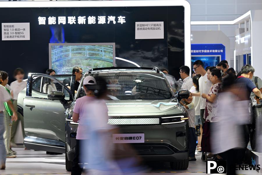 Intelligent connected NEVs showcased in 2024 World Intelligence Expo