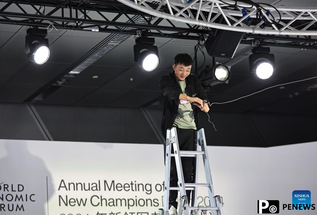 In pics: venue of 2024 Summer Davos