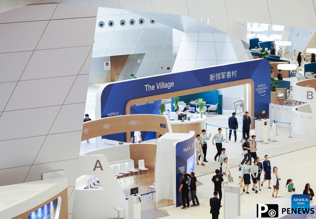 In pics: venue of 2024 Summer Davos