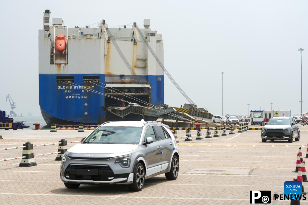 Yantai Port steps up efforts in building logistic hub for commodity vehicles in E China