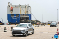 Yantai Port steps up efforts in building logistic hub for commodity vehicles in E China