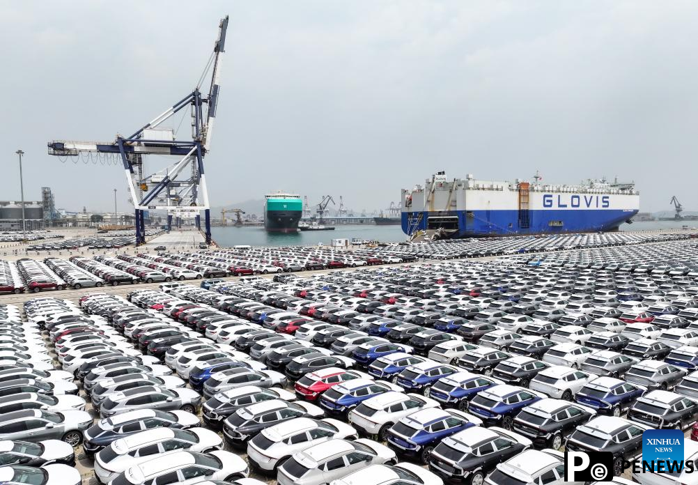 Yantai Port steps up efforts in building logistic hub for commodity vehicles in E China