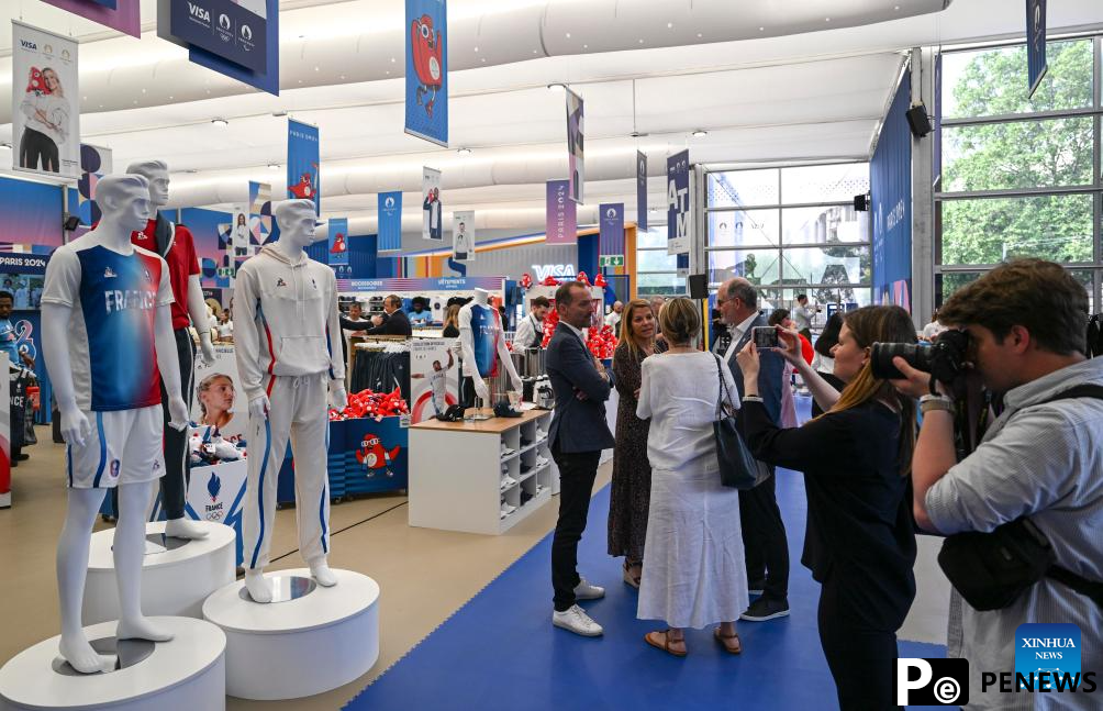 In pics: Paris 2024 official store