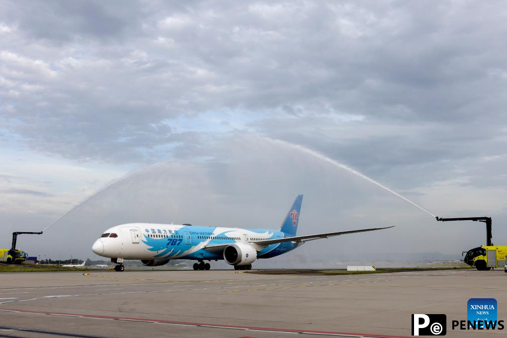 Direct passenger flight connects China