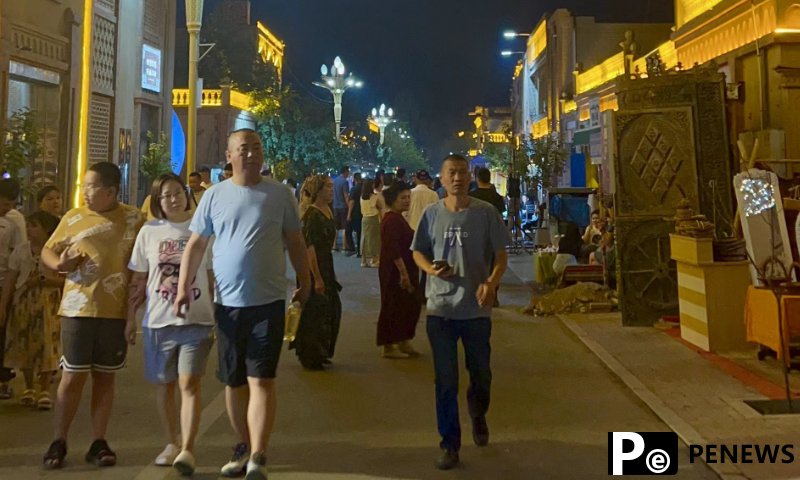 Thriving night economy in Xinjiang reflects regional safety, prosperity