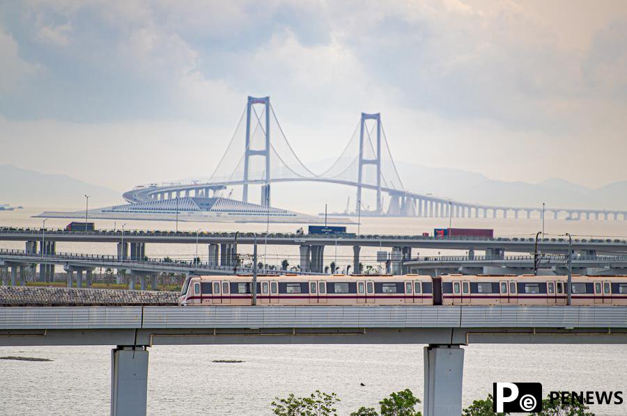 China inaugurates another mega project in Greater Bay Area, setting multiple records