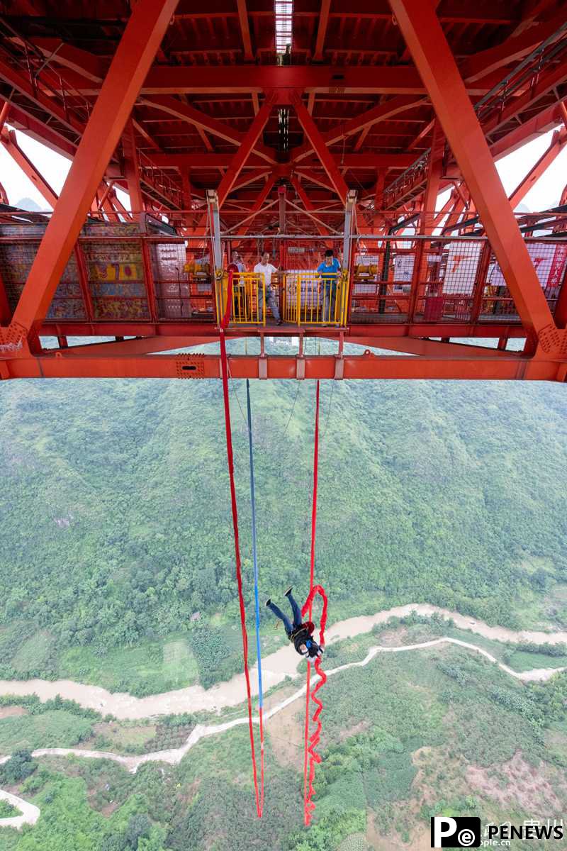 Explore Baling River Bridge in SW China