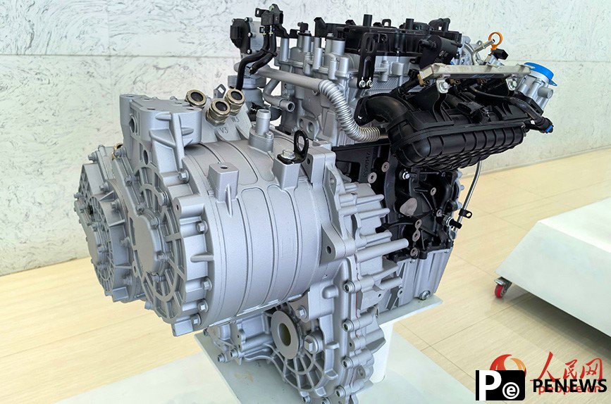 A glimpse into smart factory where a hybrid engine is completed in just 53 seconds