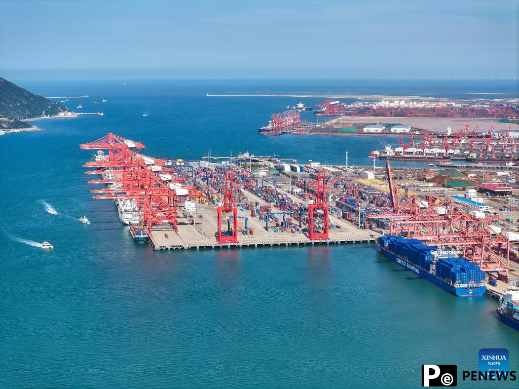 A glimpse of China-Kazakhstan (Lianyungang) Logistics Cooperation Base