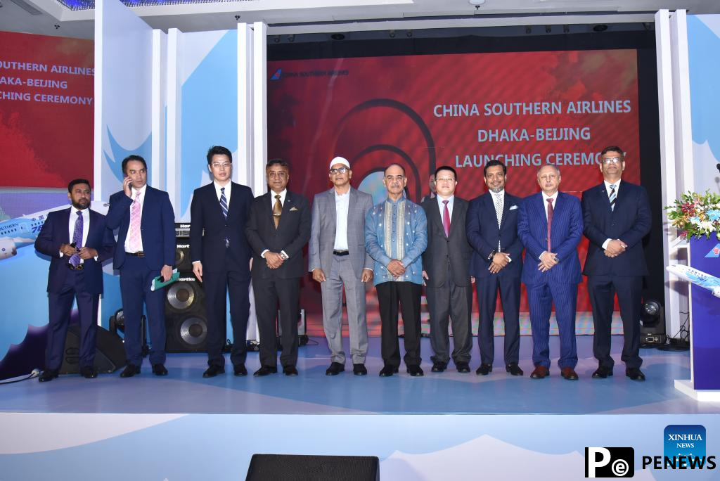 China Southern Airlines to launch direct flights linking Beijing, Dhaka