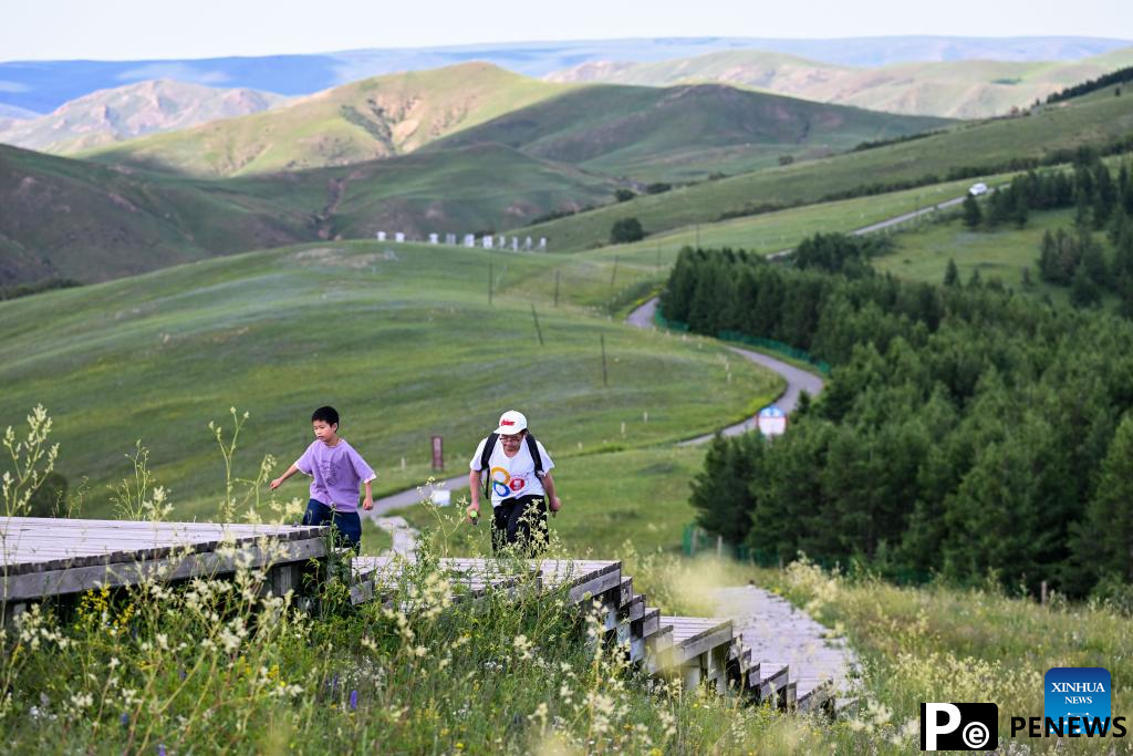 Scenery of Daqingshan National Nature Reserve in Hohhot, N China
