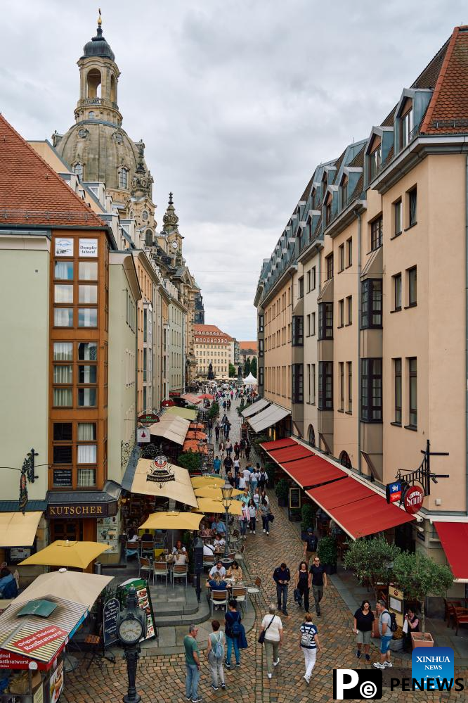 City view of Dresden, Germany