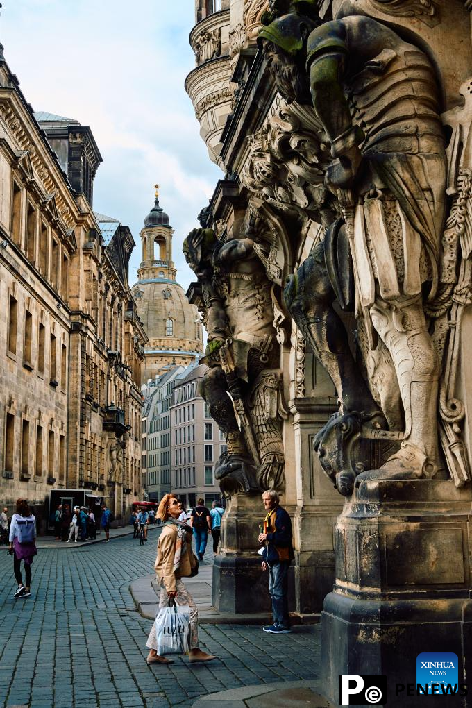 City view of Dresden, Germany