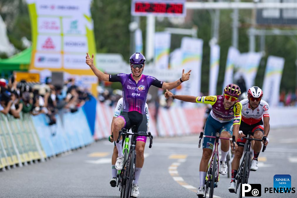 Highlights of 23rd Tour of Qinghai Lake cycling race