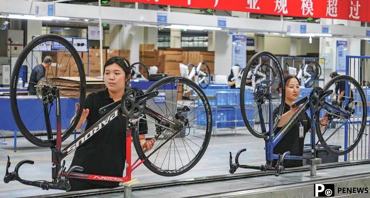 "Made in China" products favored by international sports events