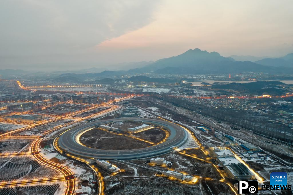 High Energy Photon Source enters joint test stage after completion of vacuum circuit of its storage ring