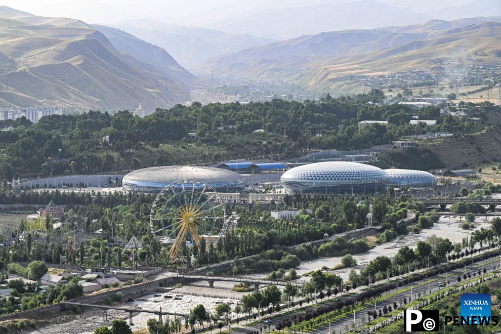 City view of Dushanbe, Tajikistan