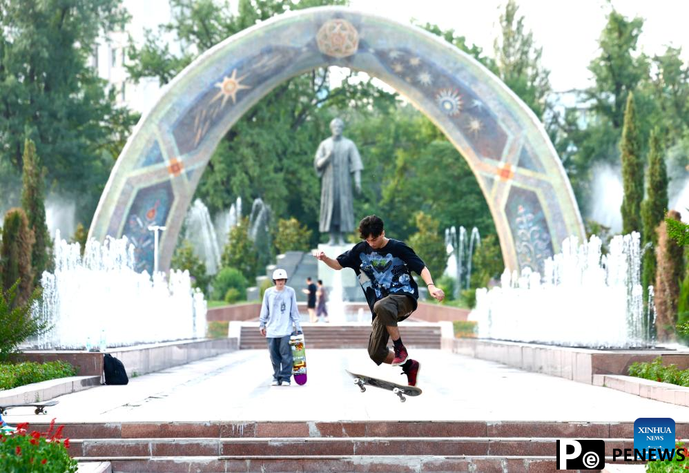 City view of Dushanbe, Tajikistan