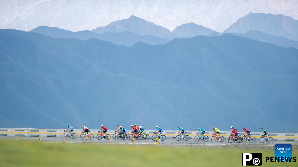 In pics: stage 4 of 23rd Tour of Qinghai Lake cycling race