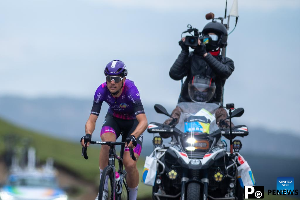 In pics: stage 4 of 23rd Tour of Qinghai Lake cycling race