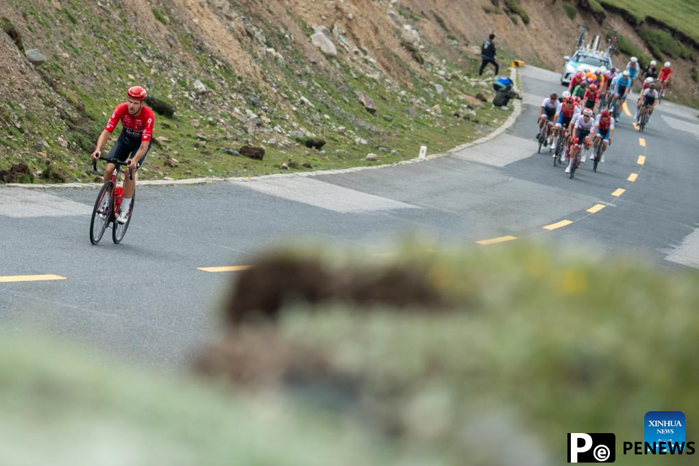 In pics: stage 4 of 23rd Tour of Qinghai Lake cycling race