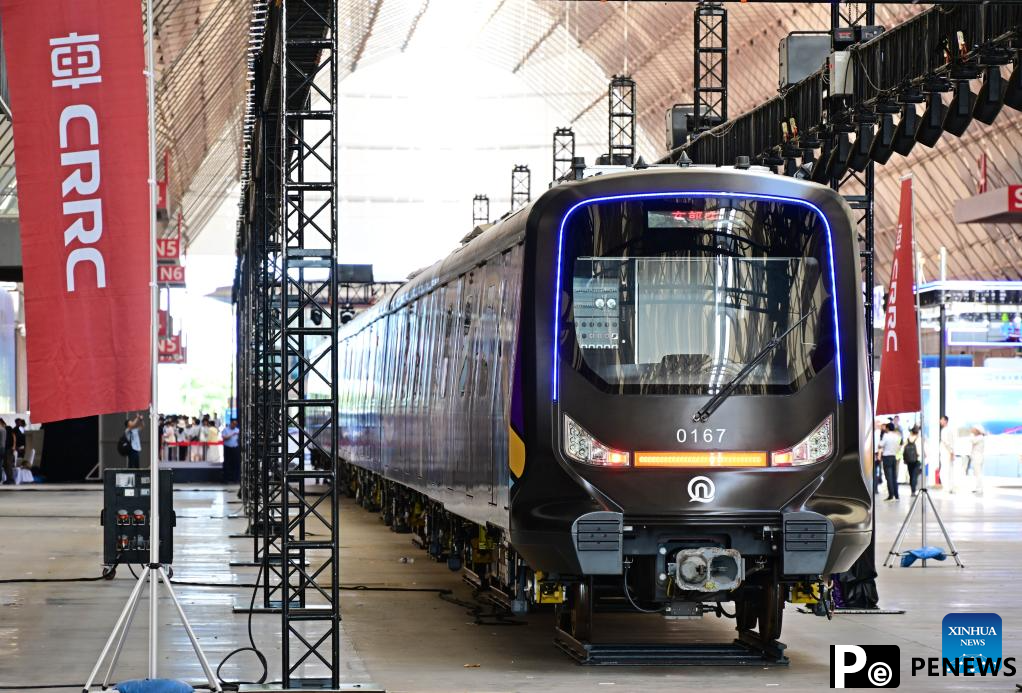 Carbon fiber subway car launched in China