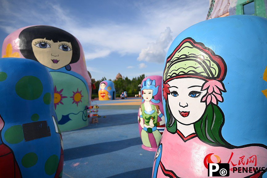 Wonderland in China’s border city sees surging tourists