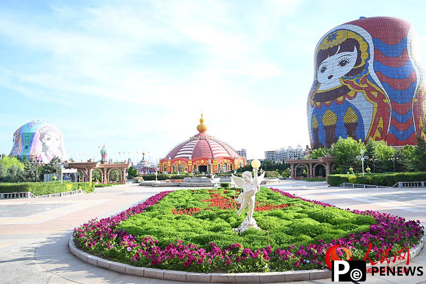 Wonderland in China’s border city sees surging tourists