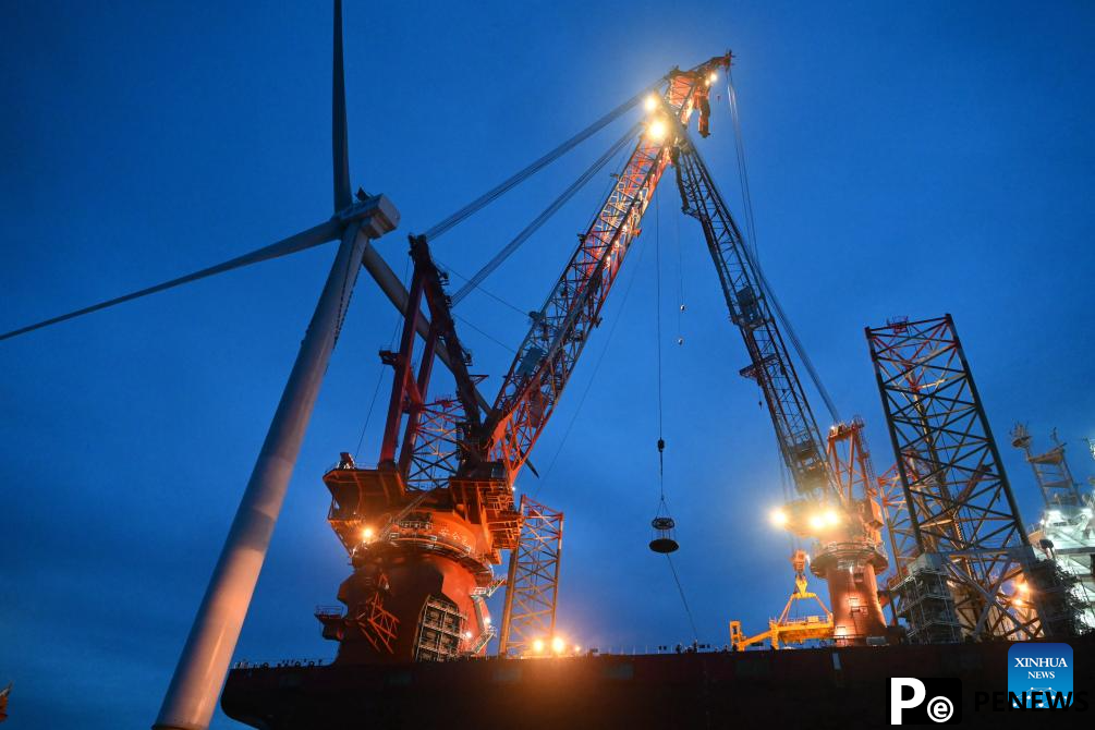 Phase II project of Zhangpu wind farm connected to grid for power generation