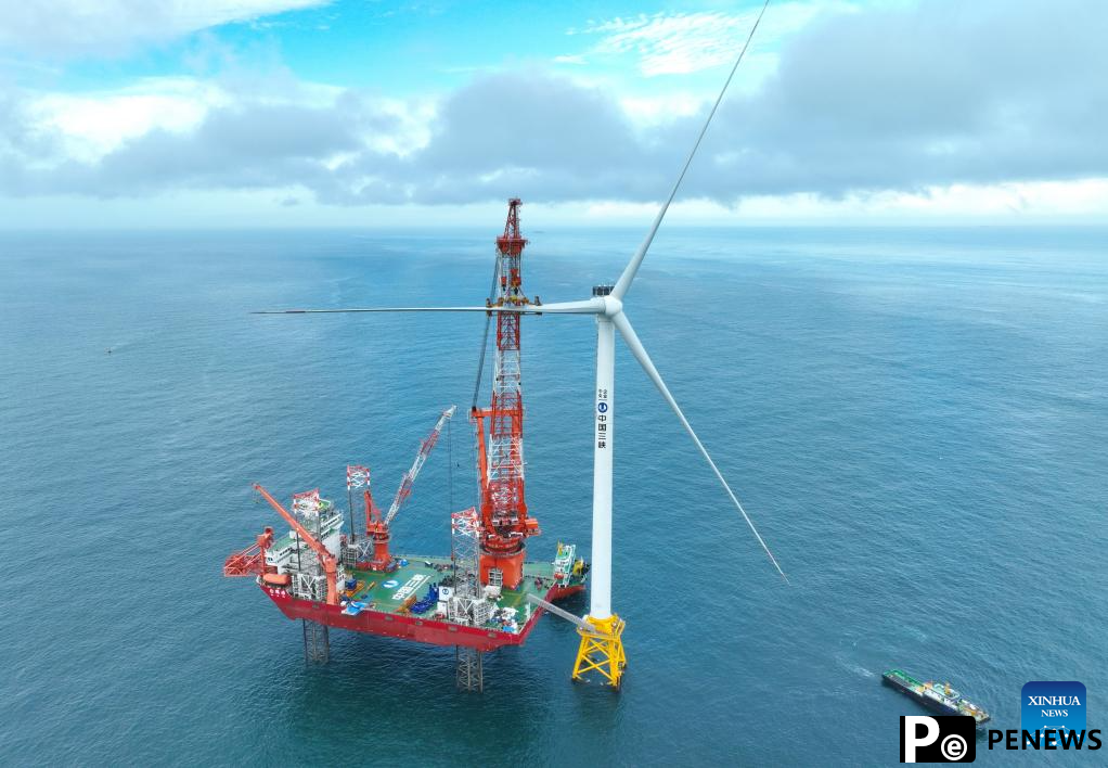Phase II project of Zhangpu wind farm connected to grid for power generation