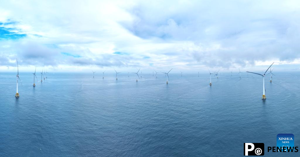 Phase II project of Zhangpu wind farm connected to grid for power generation