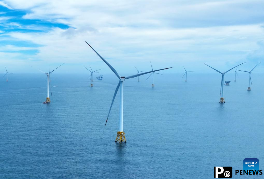 Phase II project of Zhangpu wind farm connected to grid for power generation
