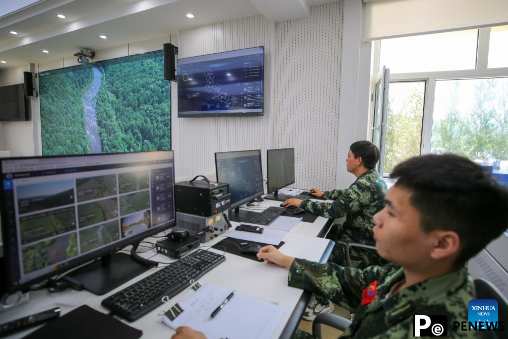 Deploying drone for forest patrolling reduces disaster risks in NE China
