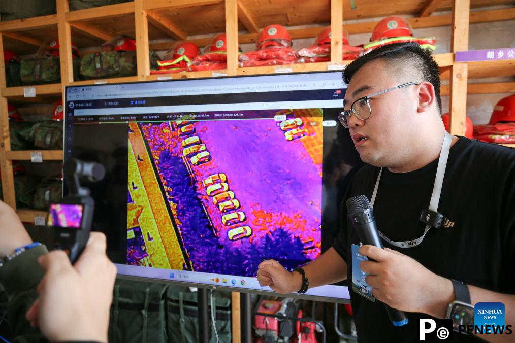 Deploying drone for forest patrolling reduces disaster risks in NE China