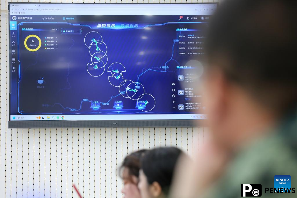 Deploying drone for forest patrolling reduces disaster risks in NE China